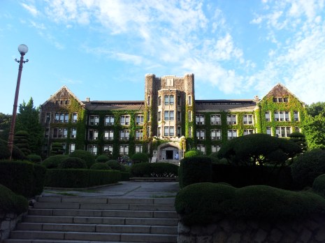 Underwood Hall -- Yonsei's most iconic building.